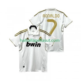 Jalkapallo Pelipaidat/Peliasut Real Madrid Cristiano Ronaldo 7 2011 2012 Retro Kotipaita Lyhythihainen